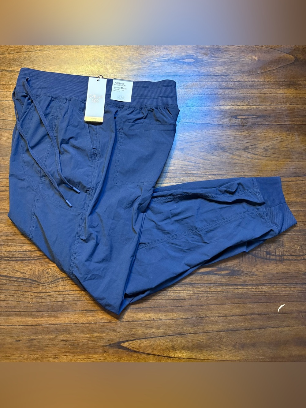 Calia Navy  Joggers with Drawstring Waist